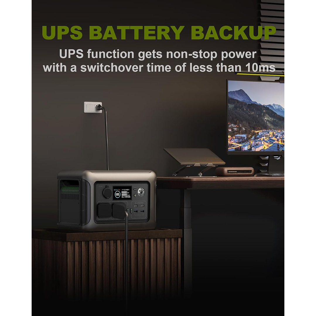 Estação de Energia Portátil ALLPOWERS R600 - 600W 3