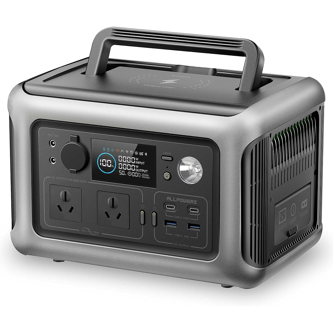 Estação de Energia Portátil ALLPOWERS R600 - 600W 1