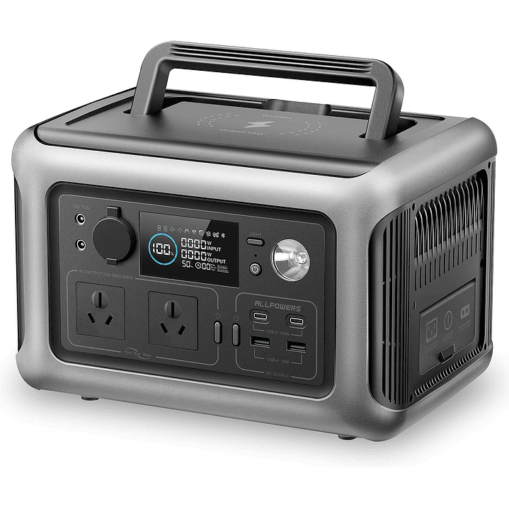 Estação de Energia Portátil ALLPOWERS R600 - 600W 1