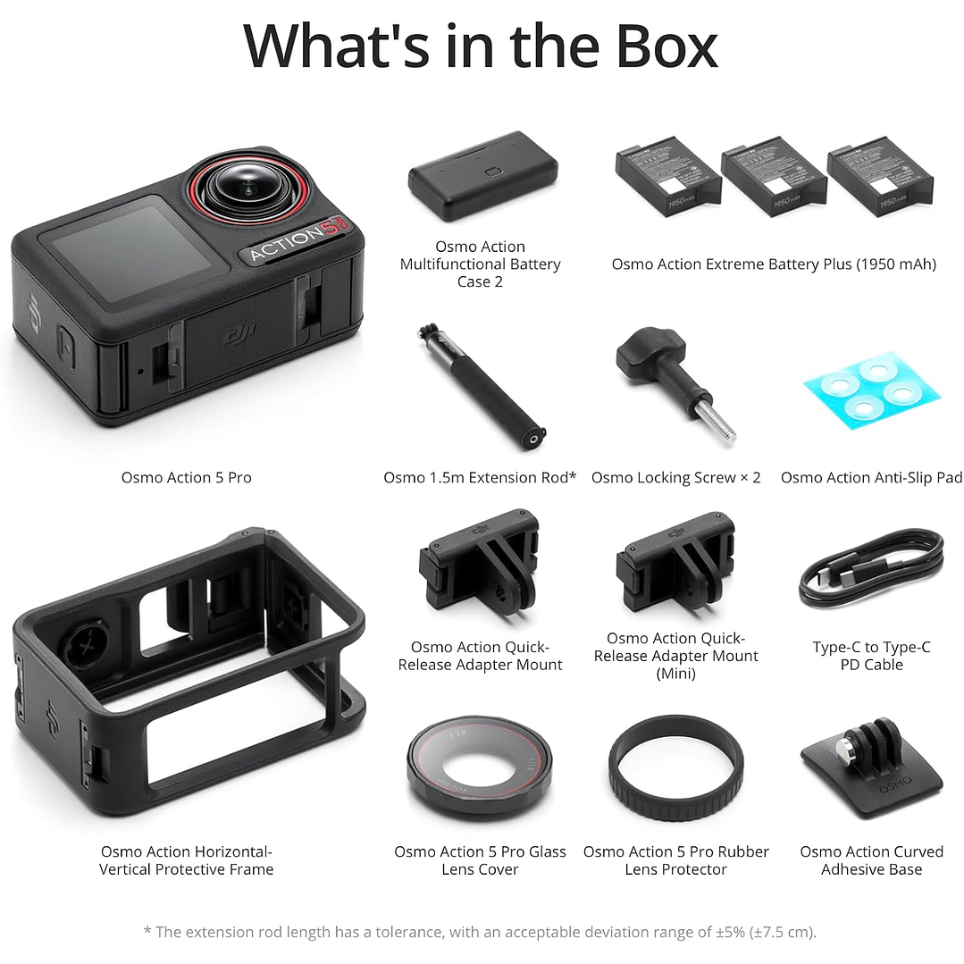 DJI Osmo Action 5 Pro Adventure Combo 7