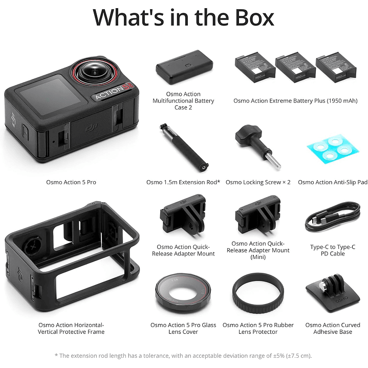 DJI Osmo Action 5 Pro Adventure Combo 7