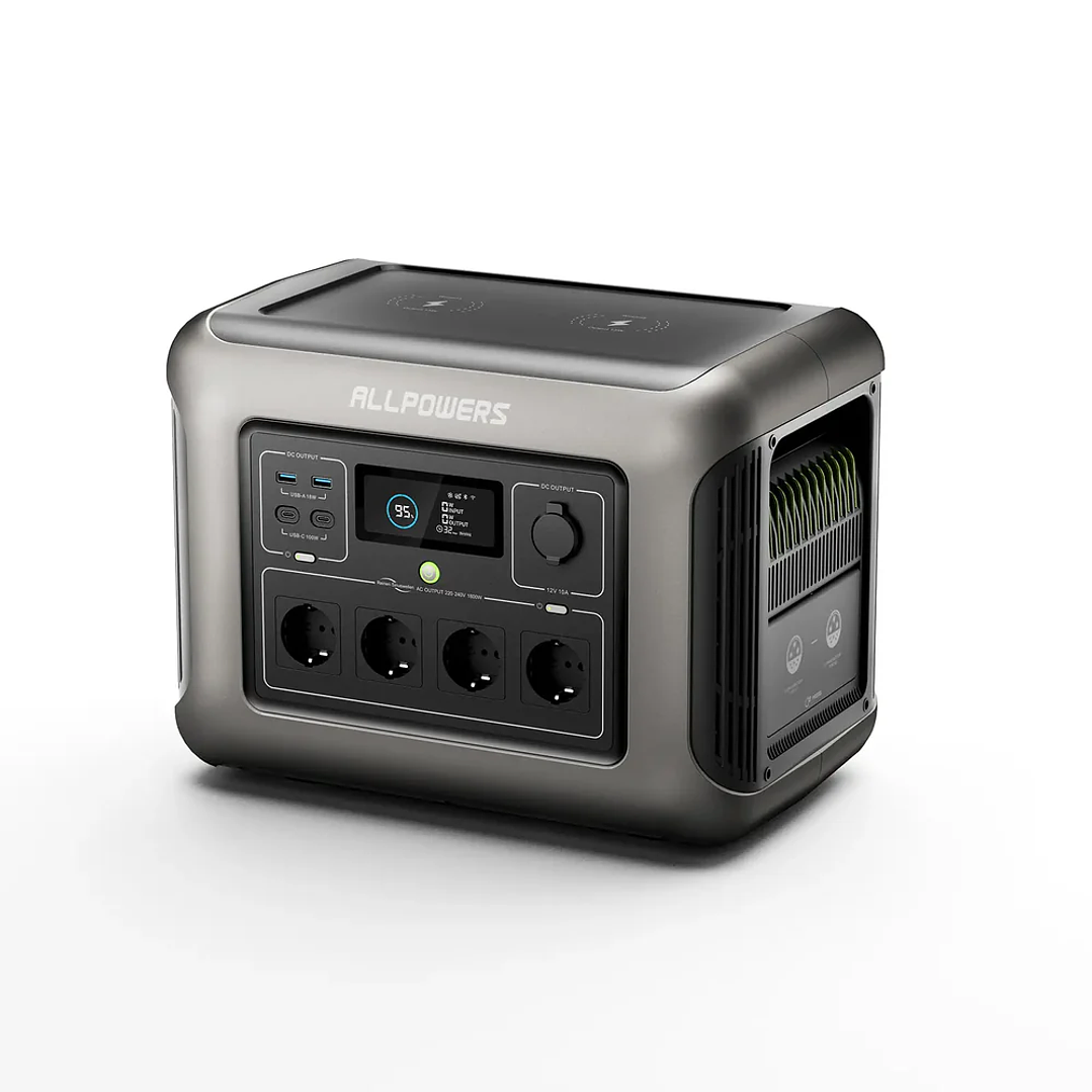 Estação de Energia Portátil ALLPOWERS R1500 - 1800W 1