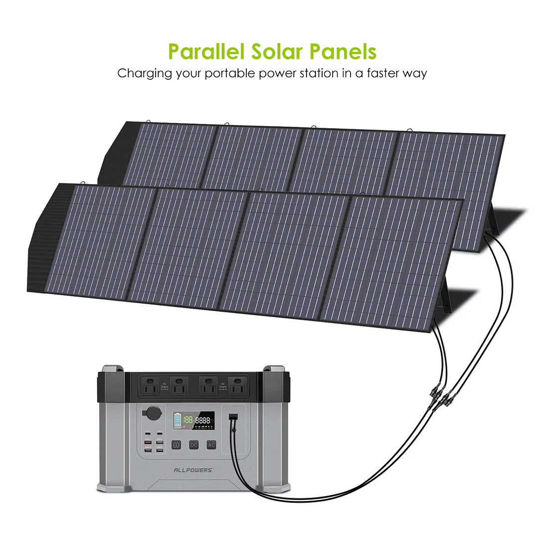 Painel Solar Portátil ALLPOWERS SP033 - 200W 7