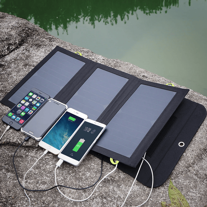 Painel Solar Portátil ALLPOWERS SP002 - 10000mAh Battery 5V 21W 6