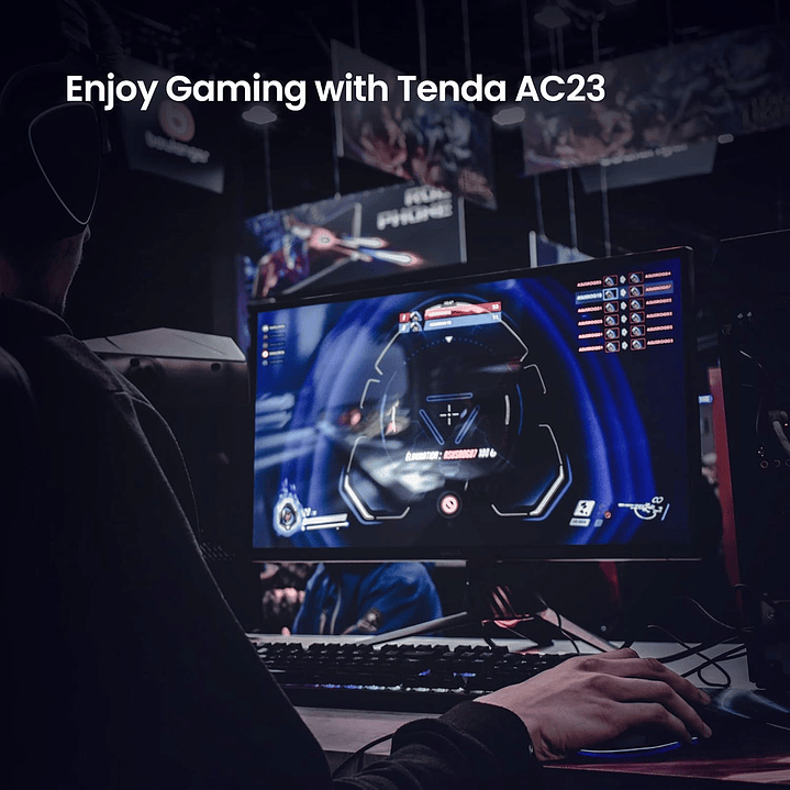 Tenda AC23 AC2100 Smart WiFi Router - Dual Band Gigabit Wireless 9