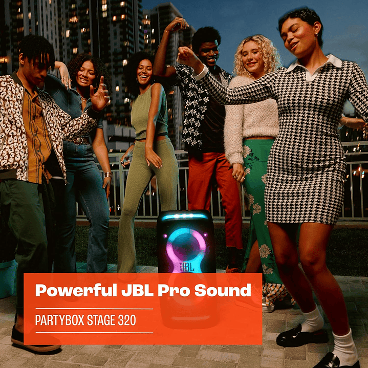 JBL PartyBox Stage 320 (Branca) 4