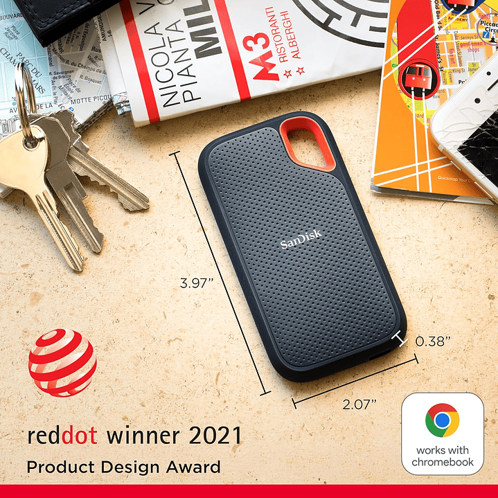 SanDisk 500GB Extreme Portable SSD 2