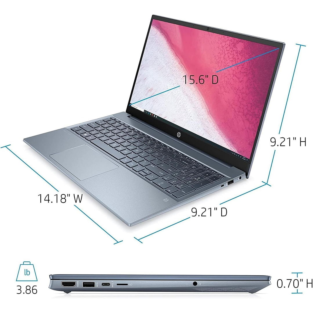 HP PAVILLION EH1070WM RYZEN 7 5700 8/512 15.6
