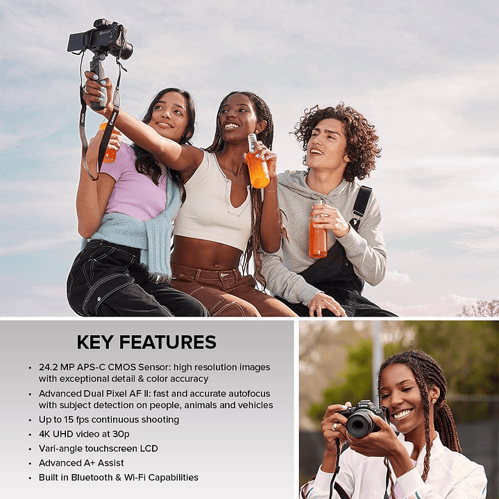 Câmera Canon EOS R50 (somente corpo) 8