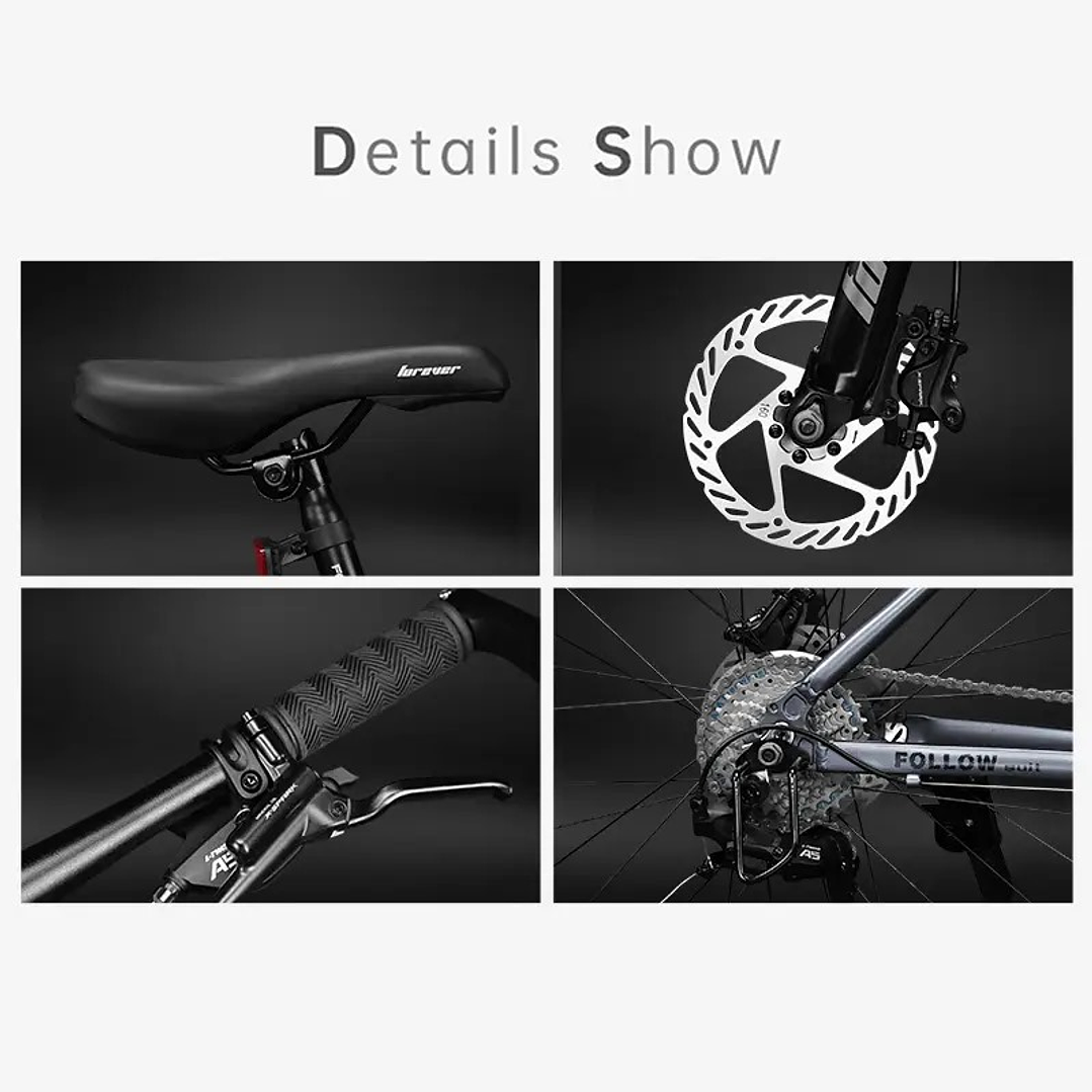 Bicicleta Forever MX-818 - 26 Polegadas 21 Velocidades 4