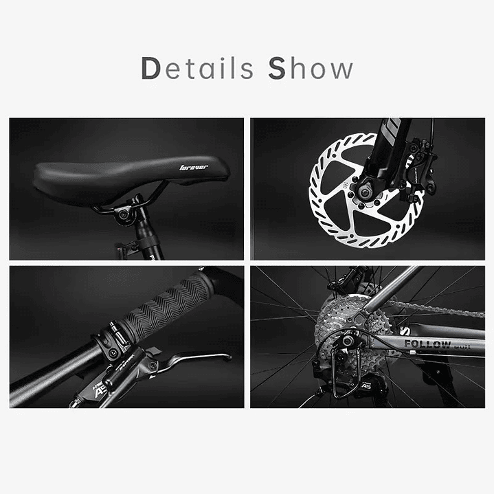 Bicicleta Forever MX-818 - 26 Polegadas 21 Velocidades 4