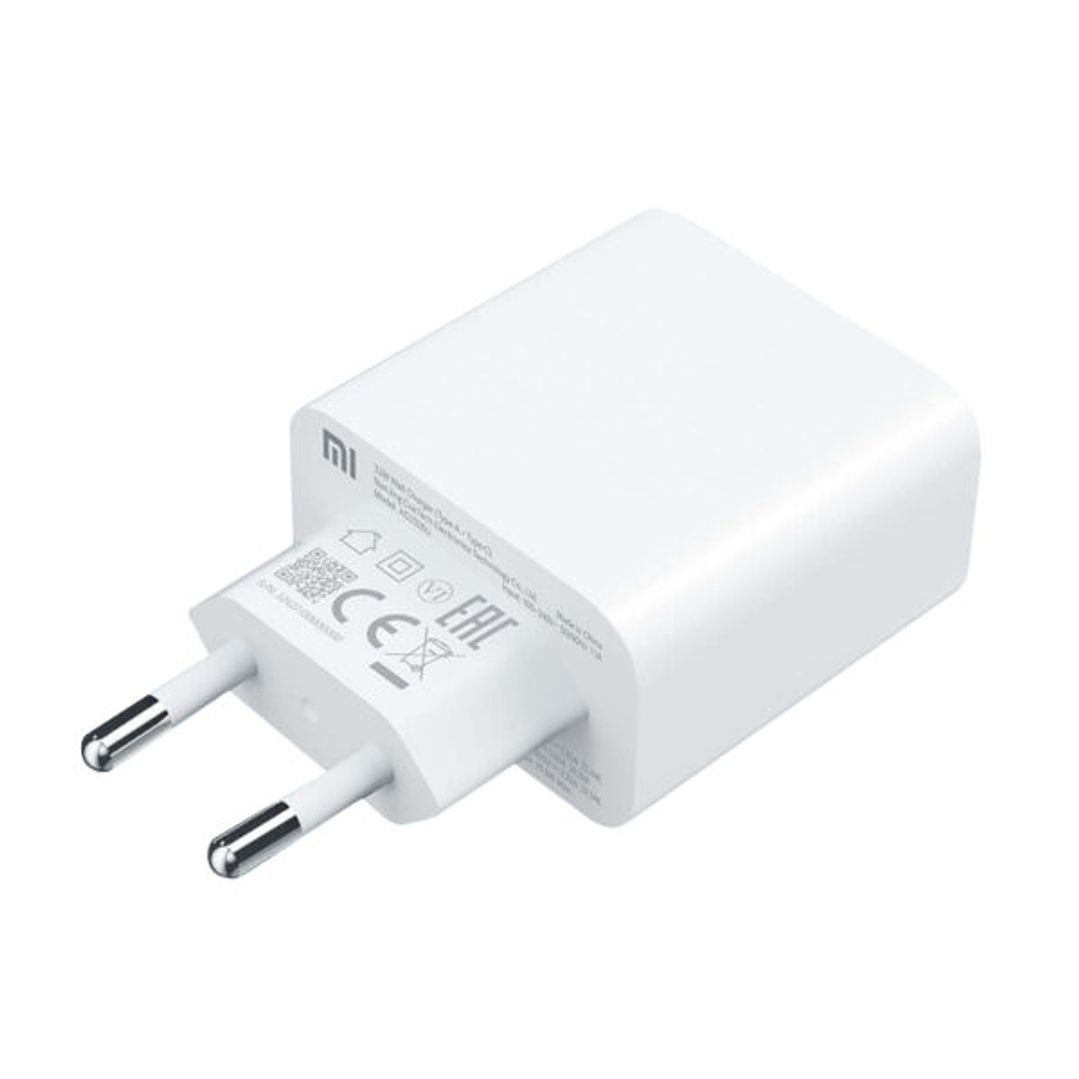 Carregador Xiaomi 33W Wall Charger (Type-A + Type-C) 2