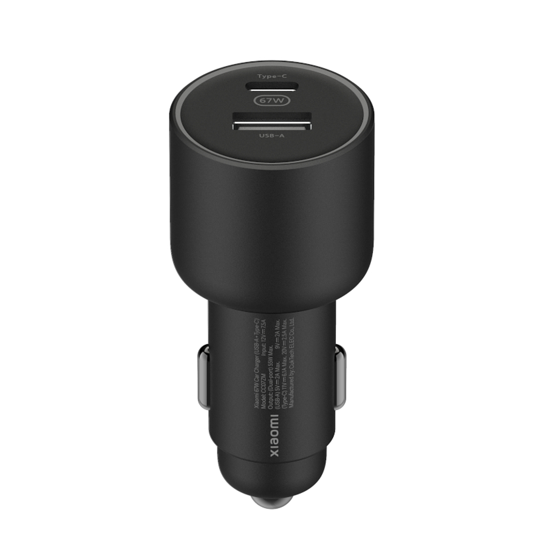 Carregador Para Carro Xiaomi 67W Car Charger 1