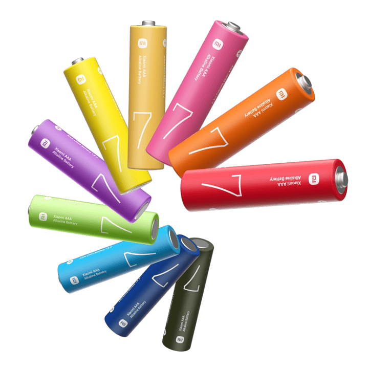 Xiaomi AAA Rainbow Batteries (10 Pack) 1