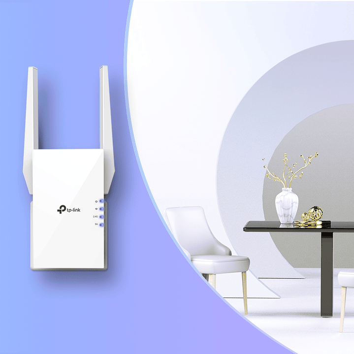 Repetidor de Sinal TP-Link AX1500 (RE505X) Wi-Fi 6 4