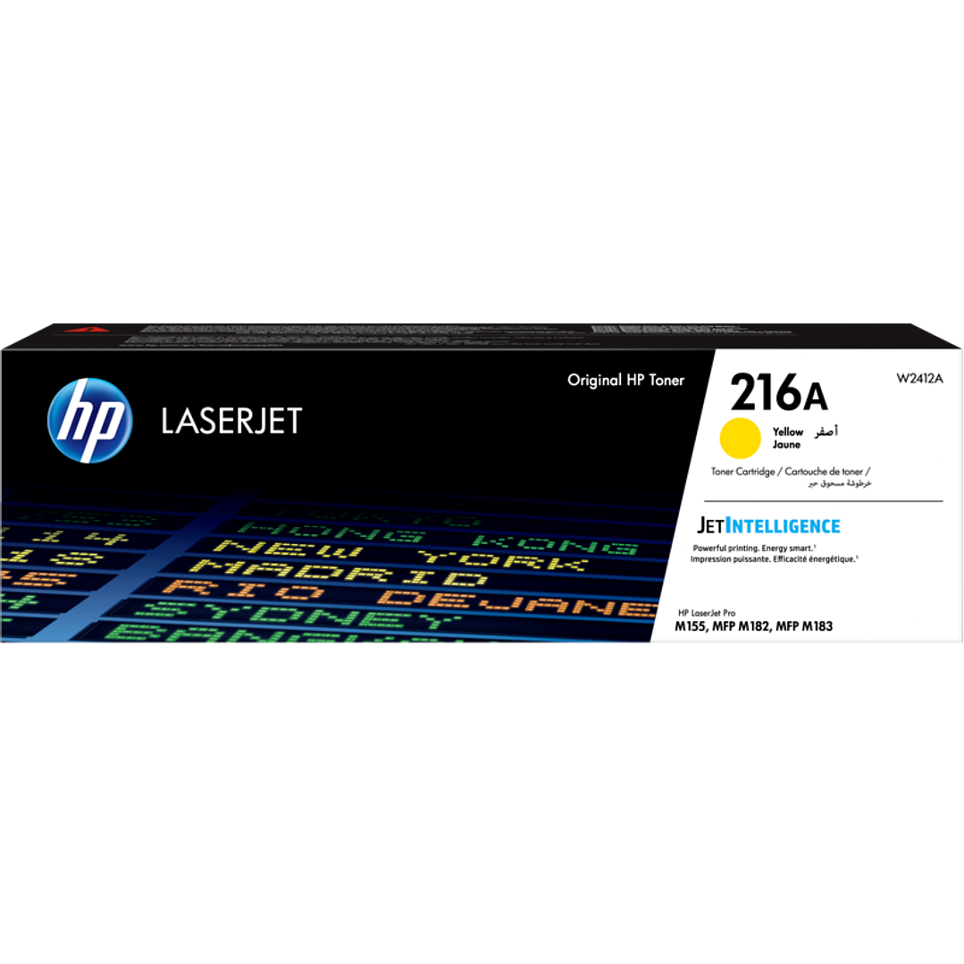 Toner HP LaserJet Original 216A Amarelo 1