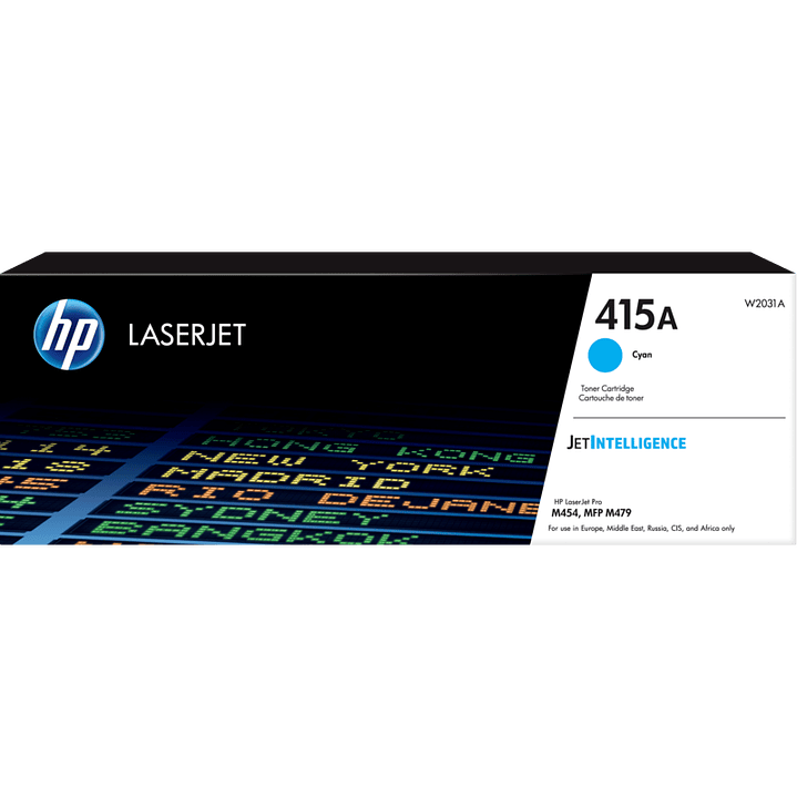 Toner HP LaserJet Original 415A Ciano  1