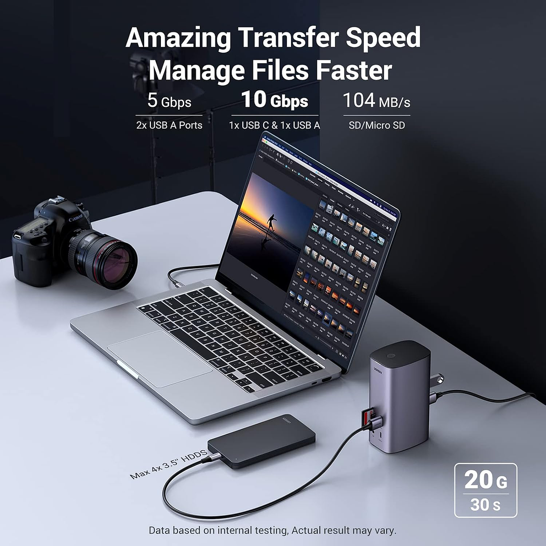 Ugreen USB-C Multifunction Docking Station 12-in-1 5