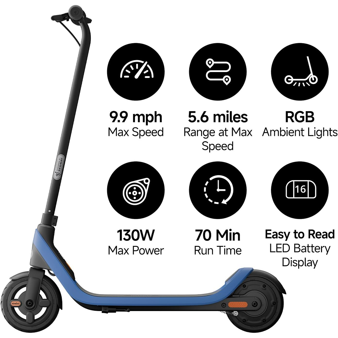 Trotinete Elétrica Ninebot eKickScooter C2 Lite 5