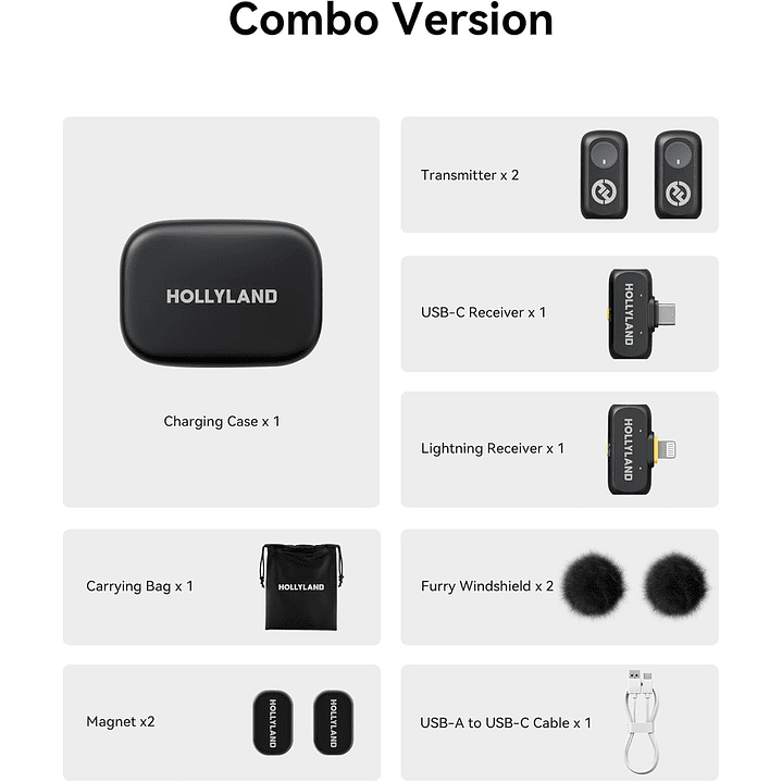 Hollyland LARK A1 Combo 5