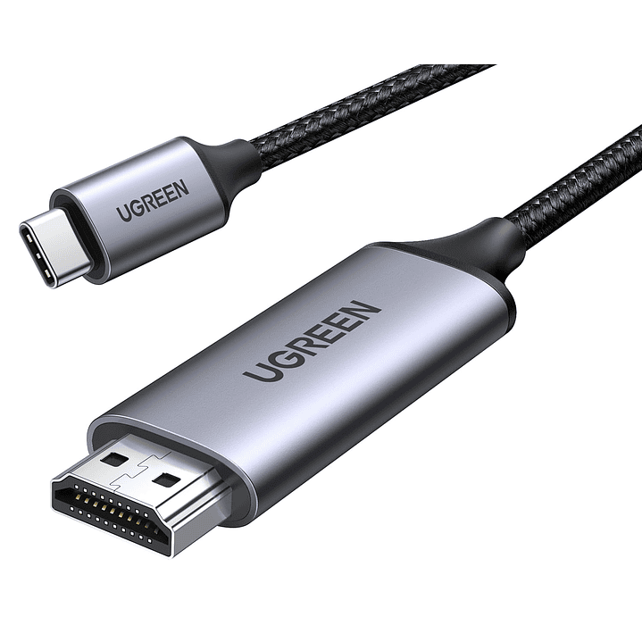 Ugreen cable HDMI cable - USB Type C 4K 60 Hz 1.5 m (black-gray) 1