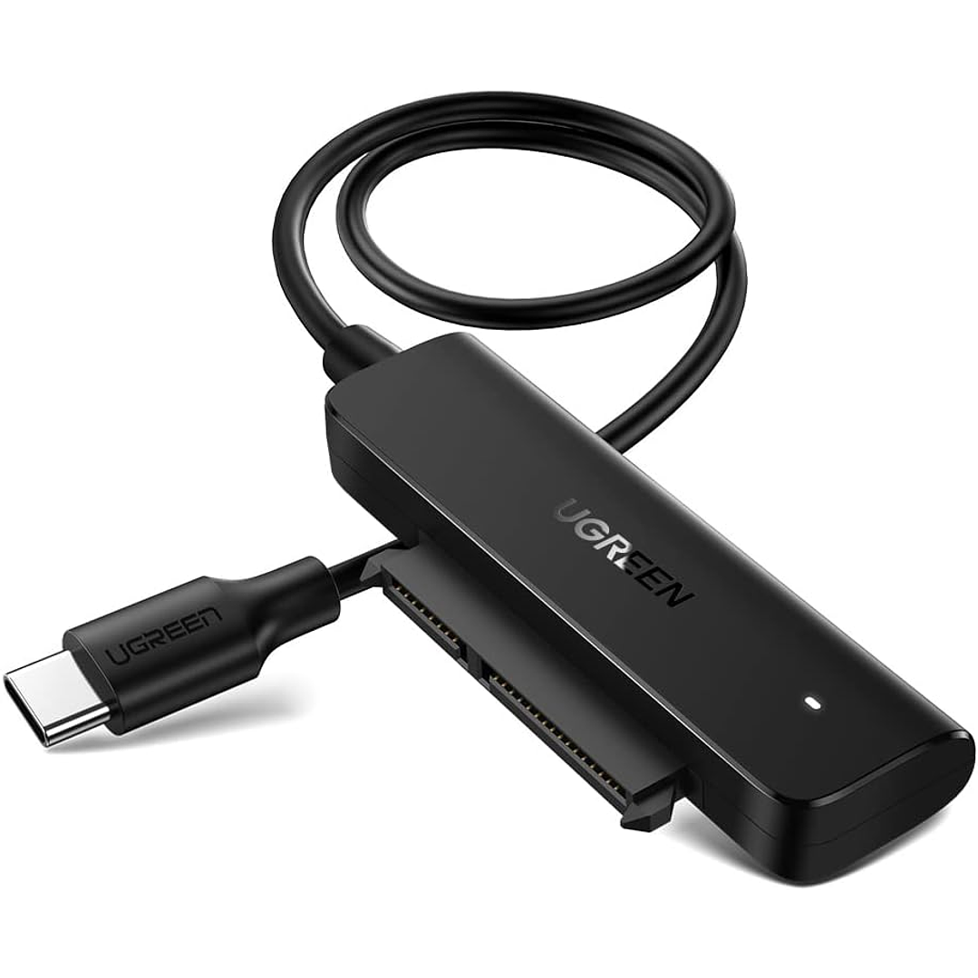 UGREEN Conversor USB-C 3.0 para SATA de 2,5 polegadas 50 cm 1
