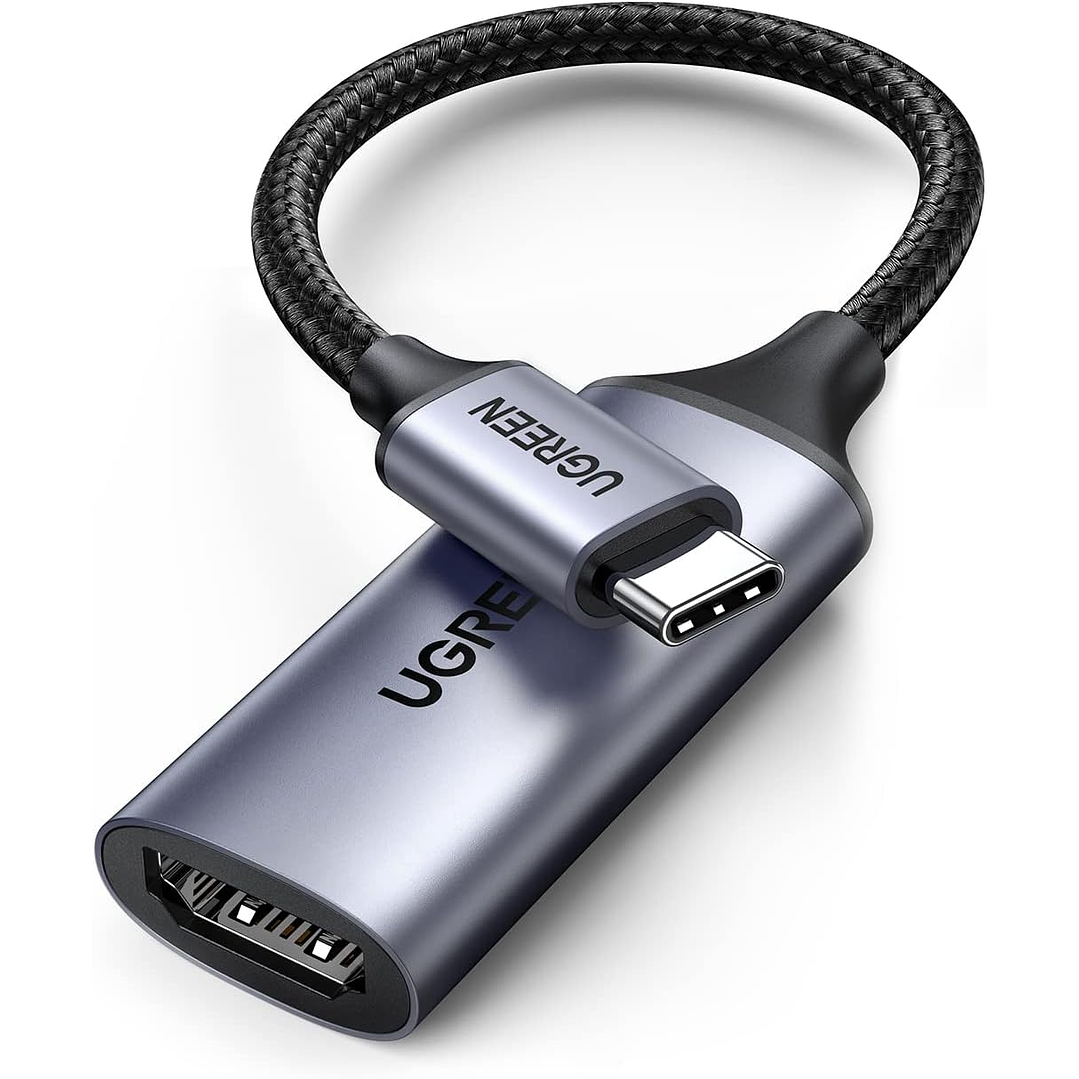 UGREEN USB C to HDMI Adapter Cable 4K@60Hz Aluminum Type C Thunderbolt 4/3 Converter Male to Female 1