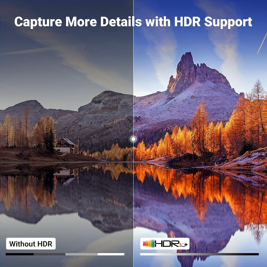 UGREEN USB C to HDMI Adapter Cable 4K@60Hz Aluminum Type C Thunderbolt 4/3 Converter Male to Female 9