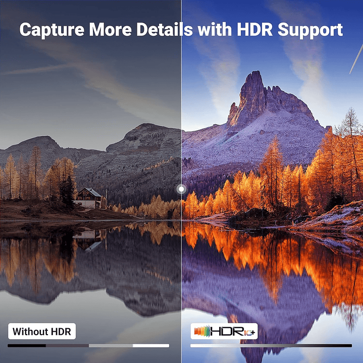 UGREEN USB C to HDMI Adapter Cable 4K@60Hz Aluminum Type C Thunderbolt 4/3 Converter Male to Female 9