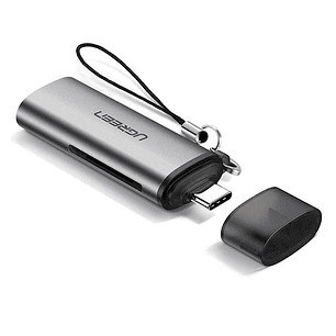 UGREEN Leitor de cartão USB-C TF + SD