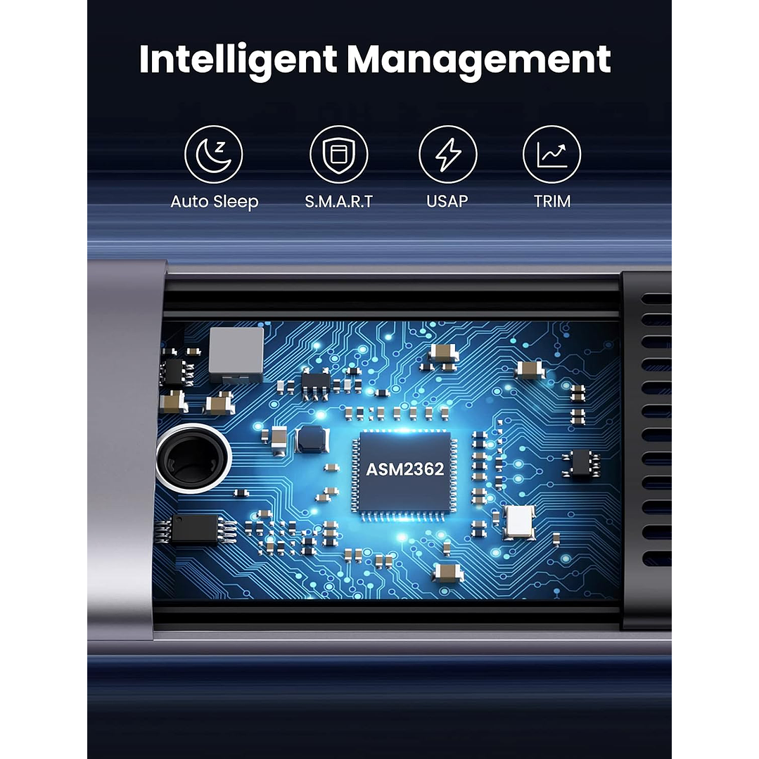 UGreen M.2 NVME SSD Enclosure - 10GBPS  4