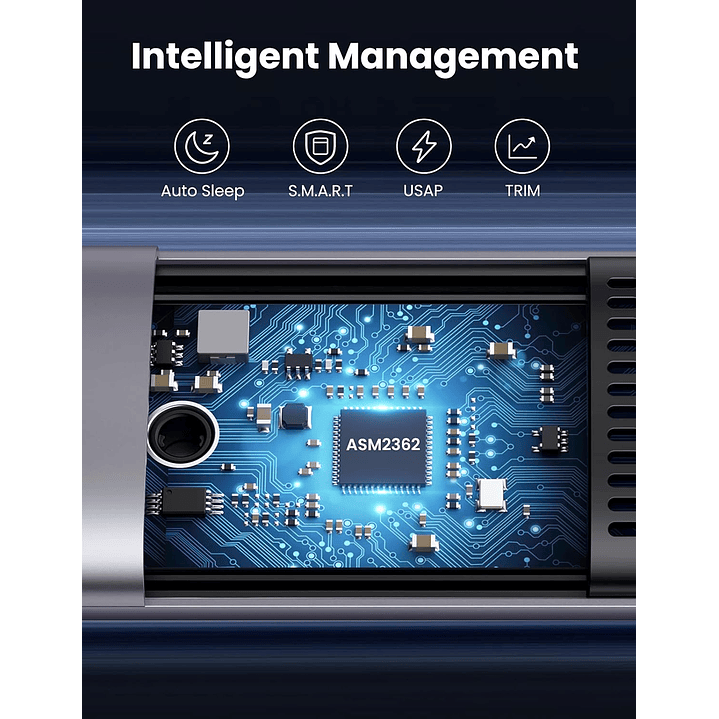 UGreen M.2 NVME SSD Enclosure - 10GBPS  4