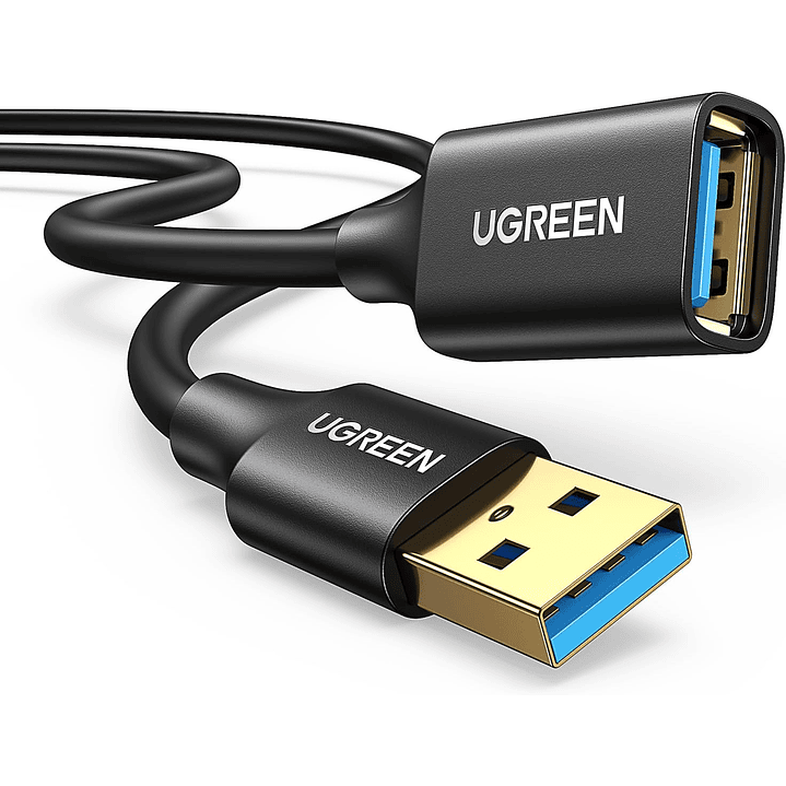 UGREEN Cabo macho de extensão USB 3.0 1 m (preto) 1