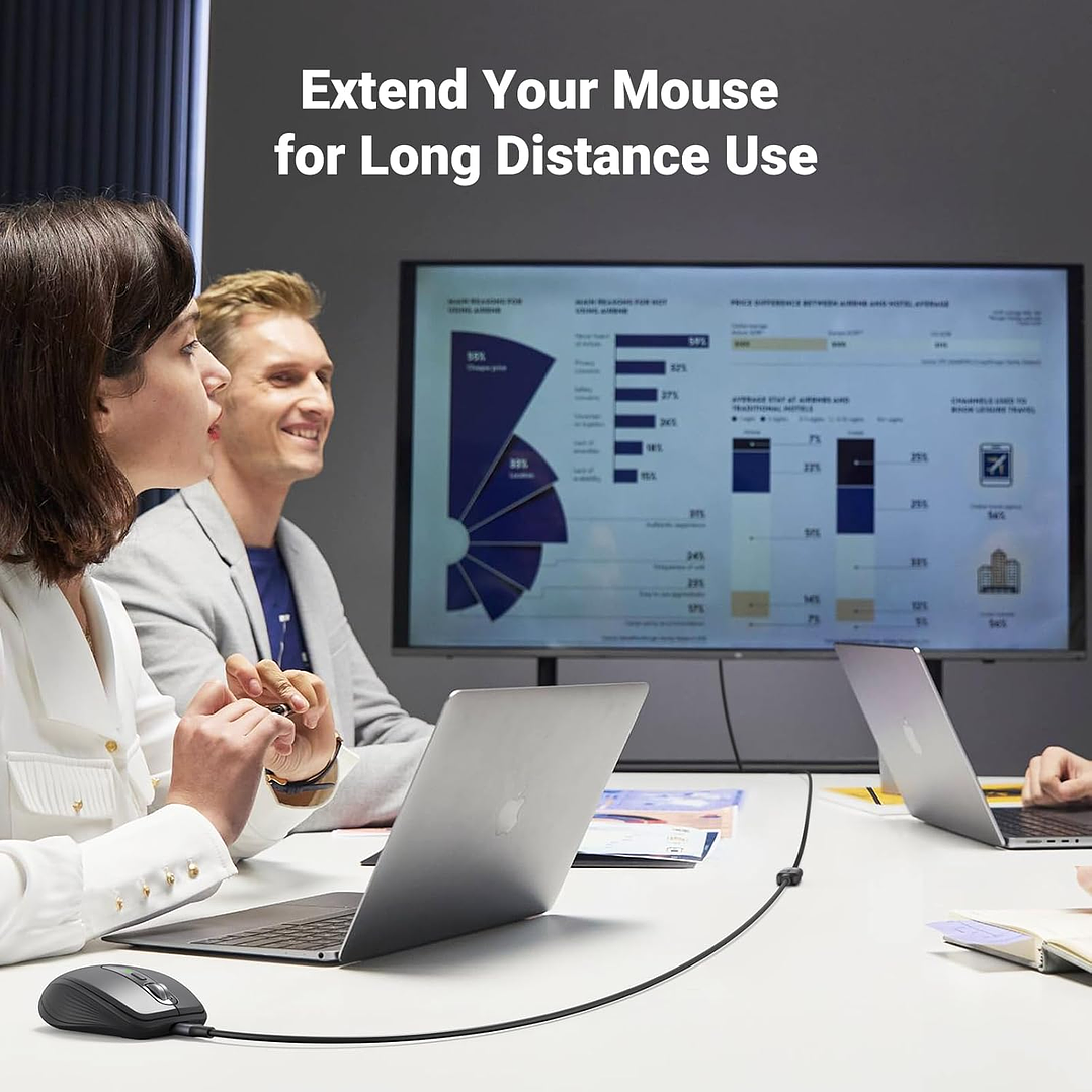 UGREEN Cabo macho de extensão USB 3.0 1 m (preto) 8