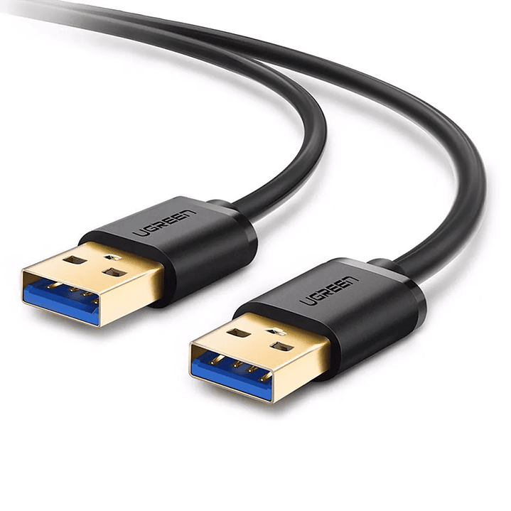 UGREEN Cabo USB-A 3.0 Macho para Macho 1m (Preto) 1