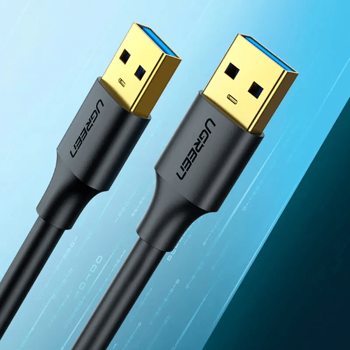 UGREEN Cabo USB-A 3.0 Macho para Macho 1m (Preto) 2