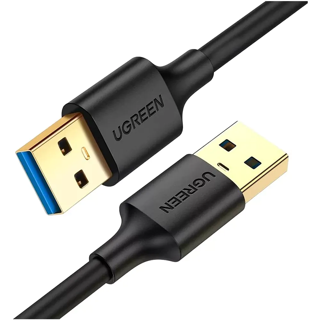 UGREEN Cabo USB-A 3.0 Macho para Macho 1m (Preto) 5