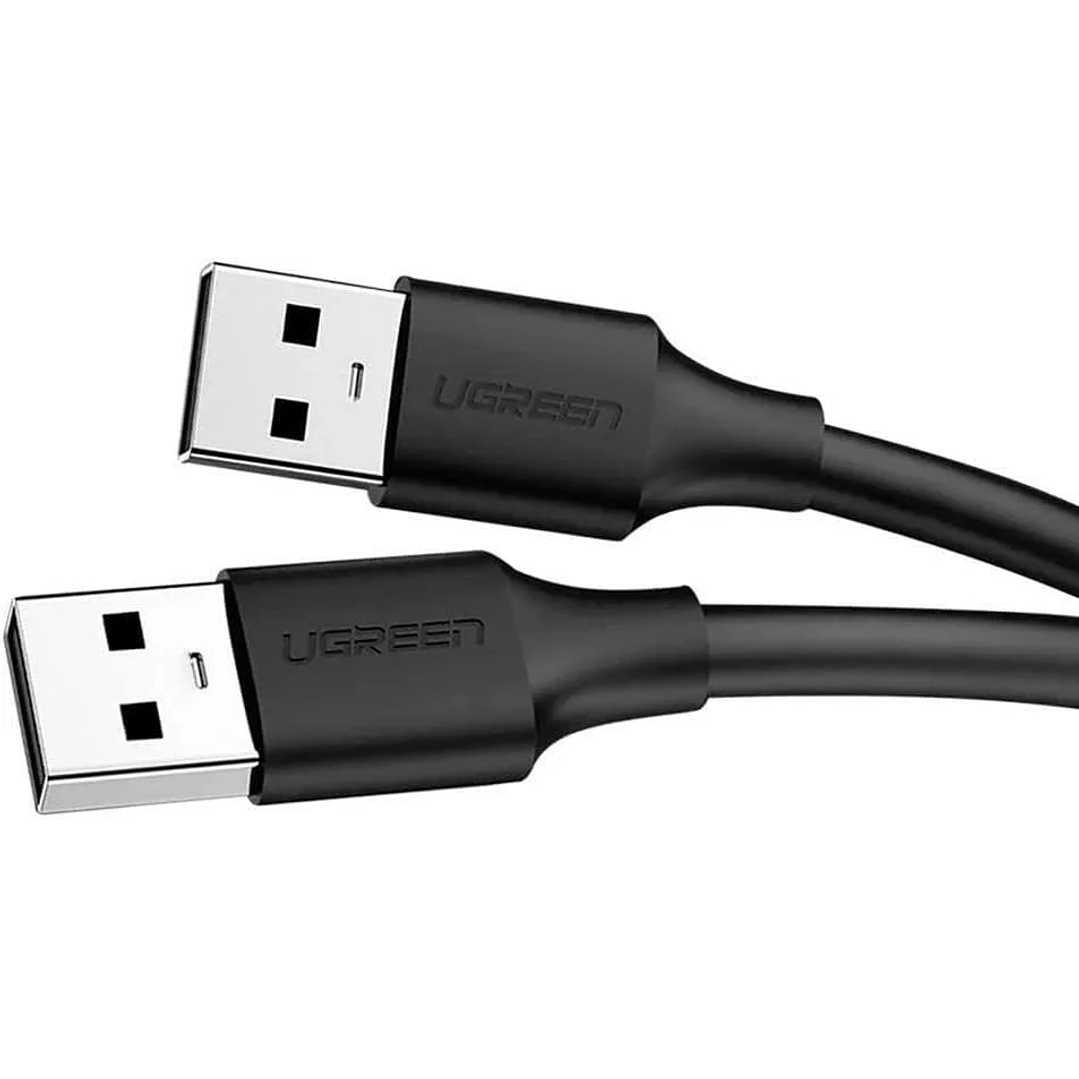 UGREEN Cabo USB 2.0 A macho para macho 1,5 m (preto) 2