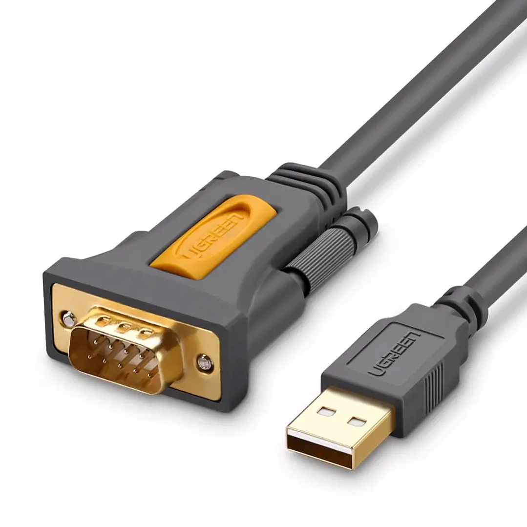 Ugreen adapter cable USB-A - DB9 RS-232 1.5m   1
