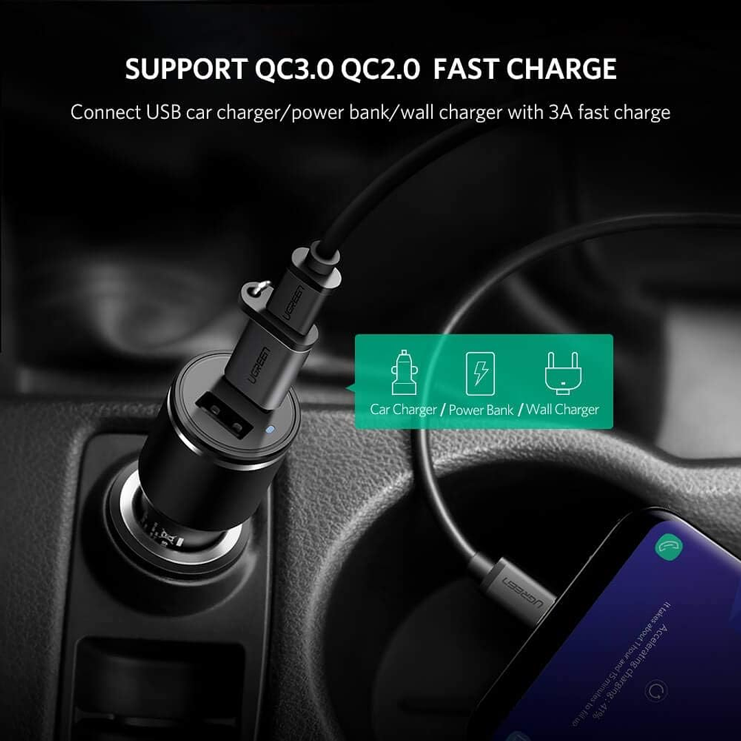 UGREEN USB 3.0-A TO USB-C M/F ADPATER (GRAY) 4