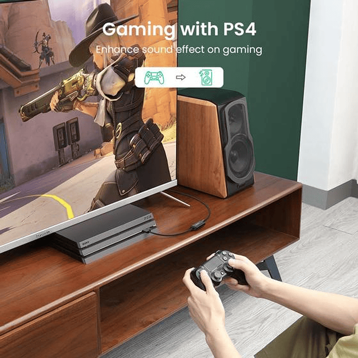 UGREEN USB 2.0 External Sound Adapter (White) 5