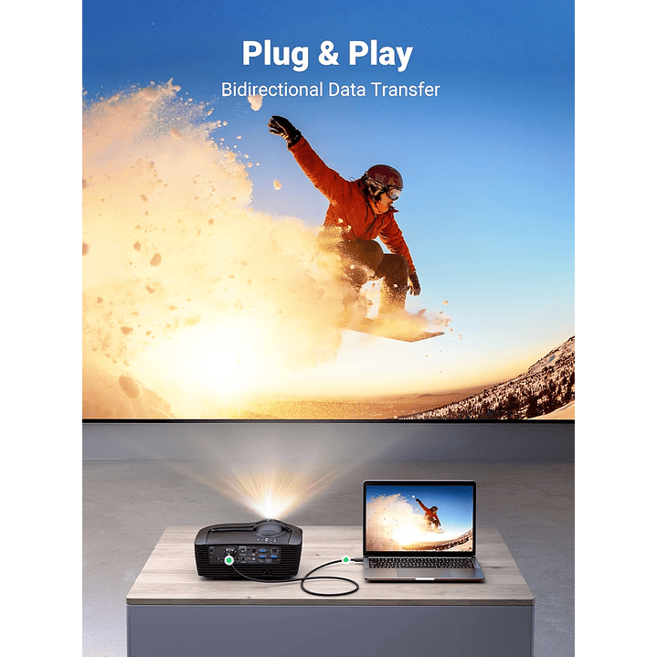 UGreen HDMI To DVI 2k Cable - 2M (Black)  6