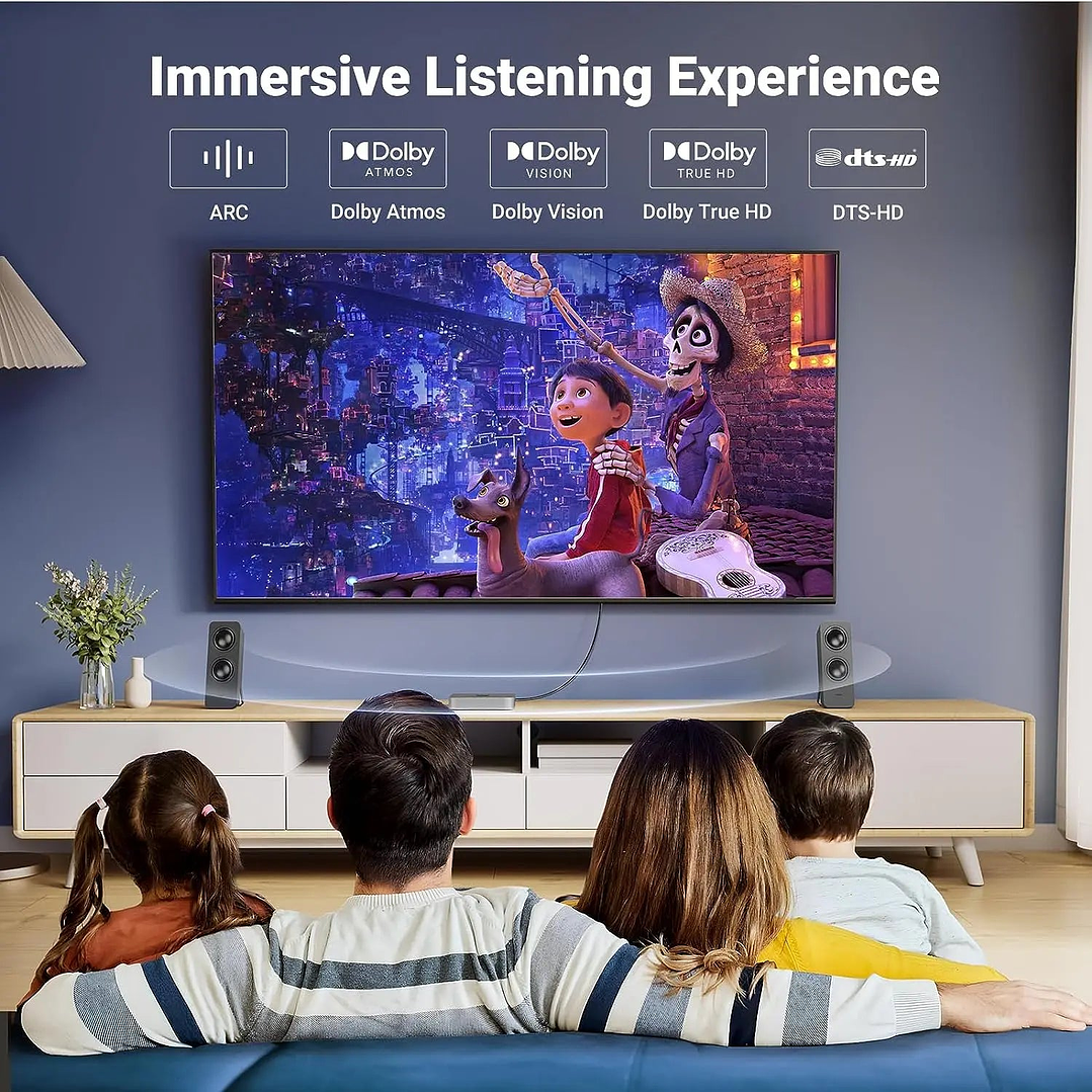 UGreen HDMI 4K Male To Male Cable - 1.5m (Black)  5