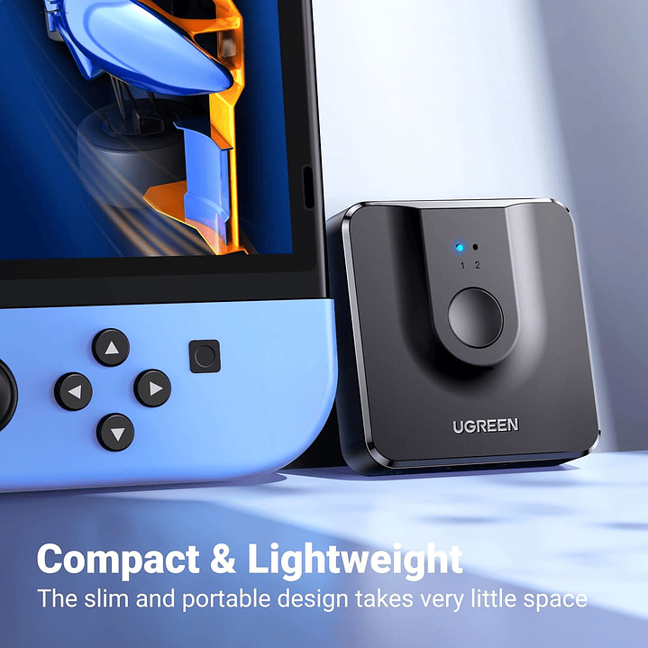 UGREEN HDMI Switch 4K@60Hz, Bi-Directional HDMI Switcher 2 in 1 Out HDMI Splitter 1 Input 2 3