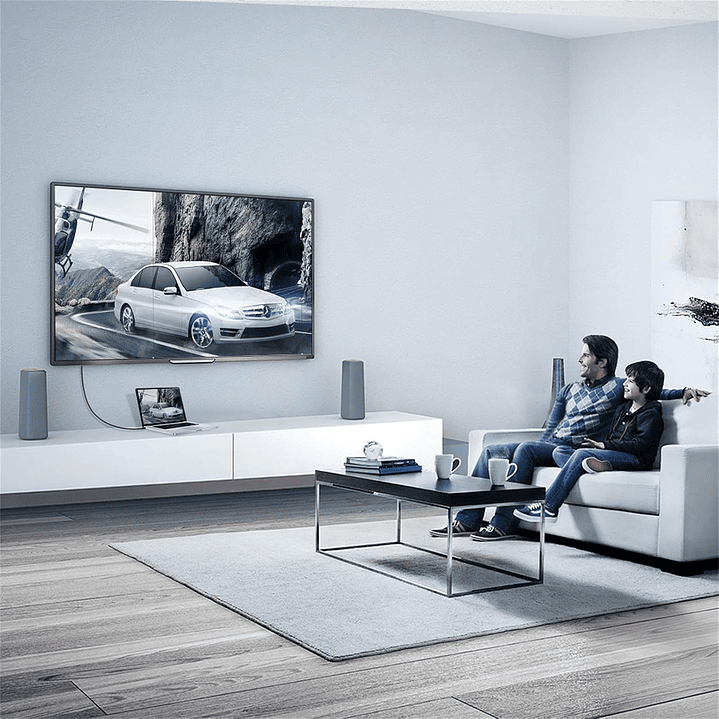 UGREEN Cabo DP Macho para Macho 1M (Preto) 5