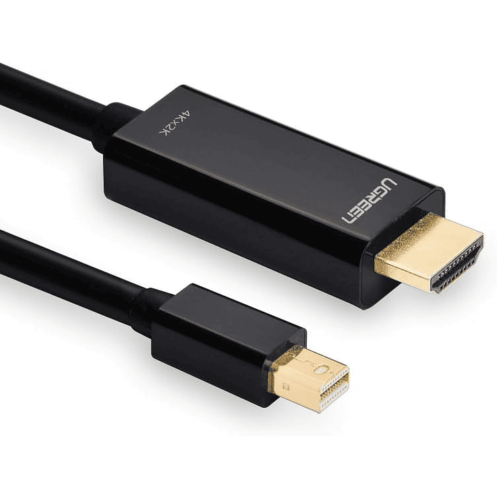UGreen Mini DP Male to HDMI Male 4K@30Hz 1.5m Cable 1