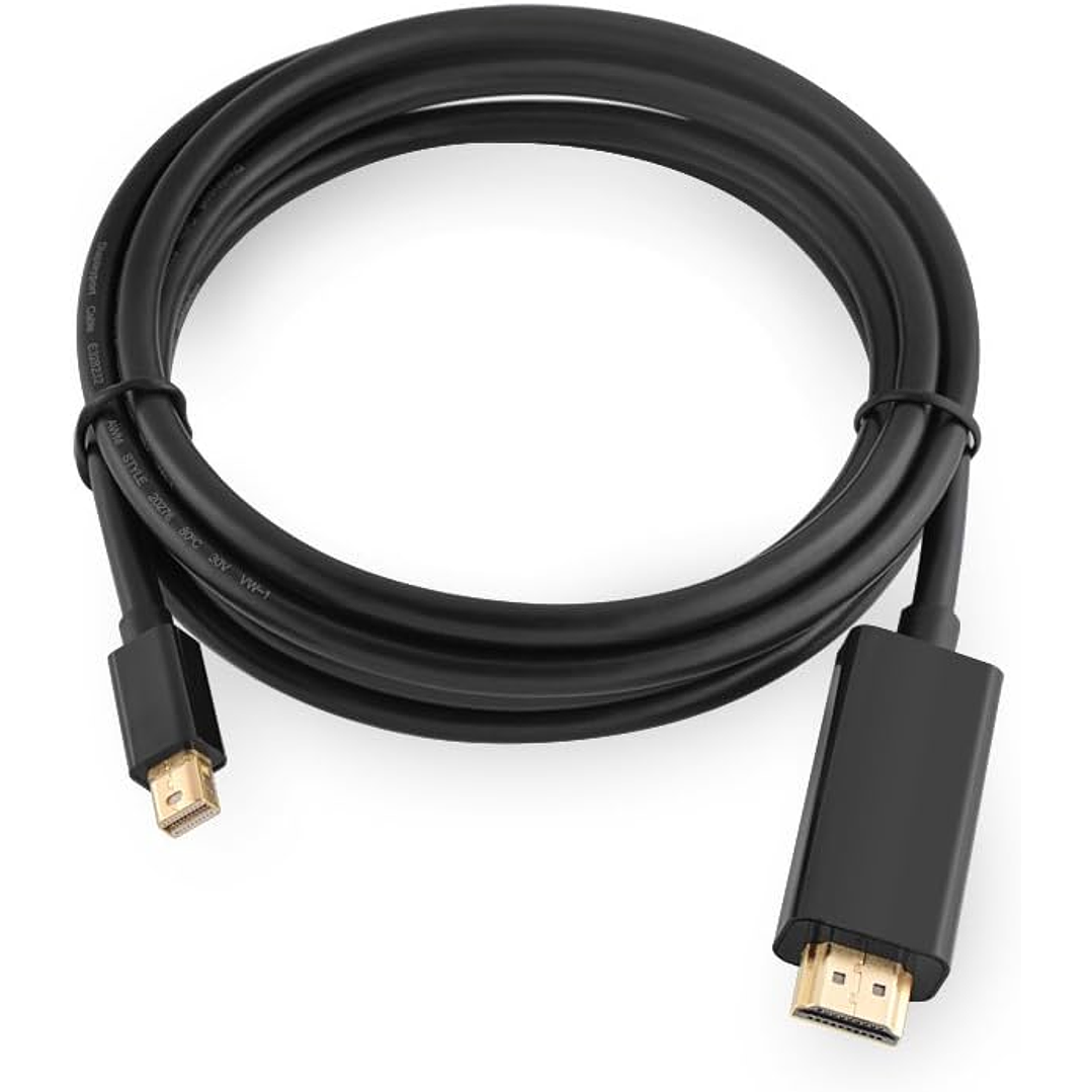 UGreen Mini DP Male to HDMI Male 4K@30Hz 1.5m Cable 5