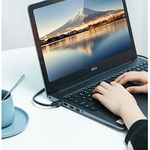 UGREEN Cabo Cat 6 U/UTP puro cobre Ethernet 1m (preto)