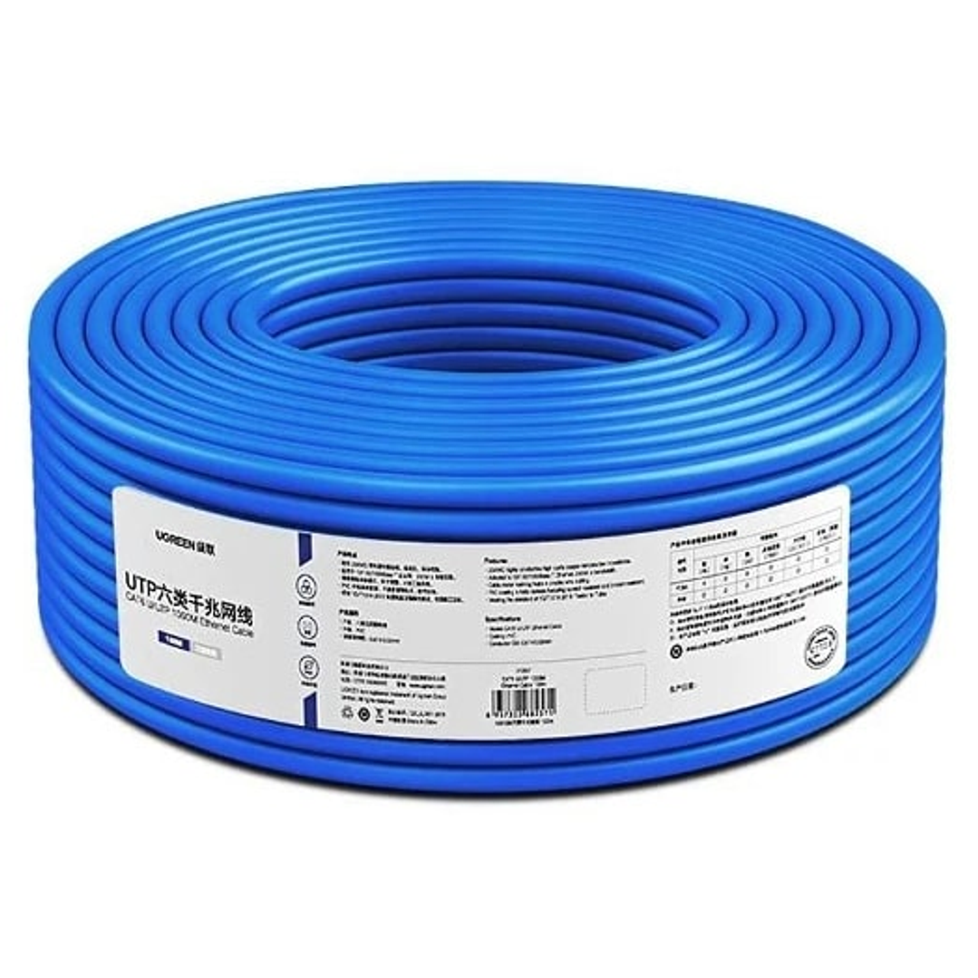 UGREEN Cat 6 U/UTP Patch Cord 23AWG Copper 100m 1