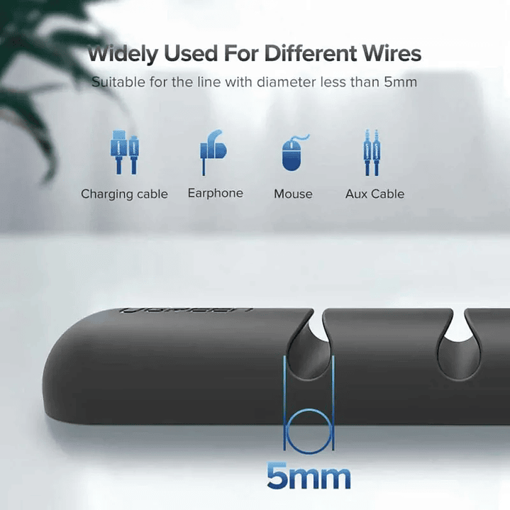 UGREEN Cable Organizer (Black) 5